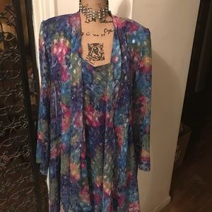 2piece Jacket and Dress Set EUC